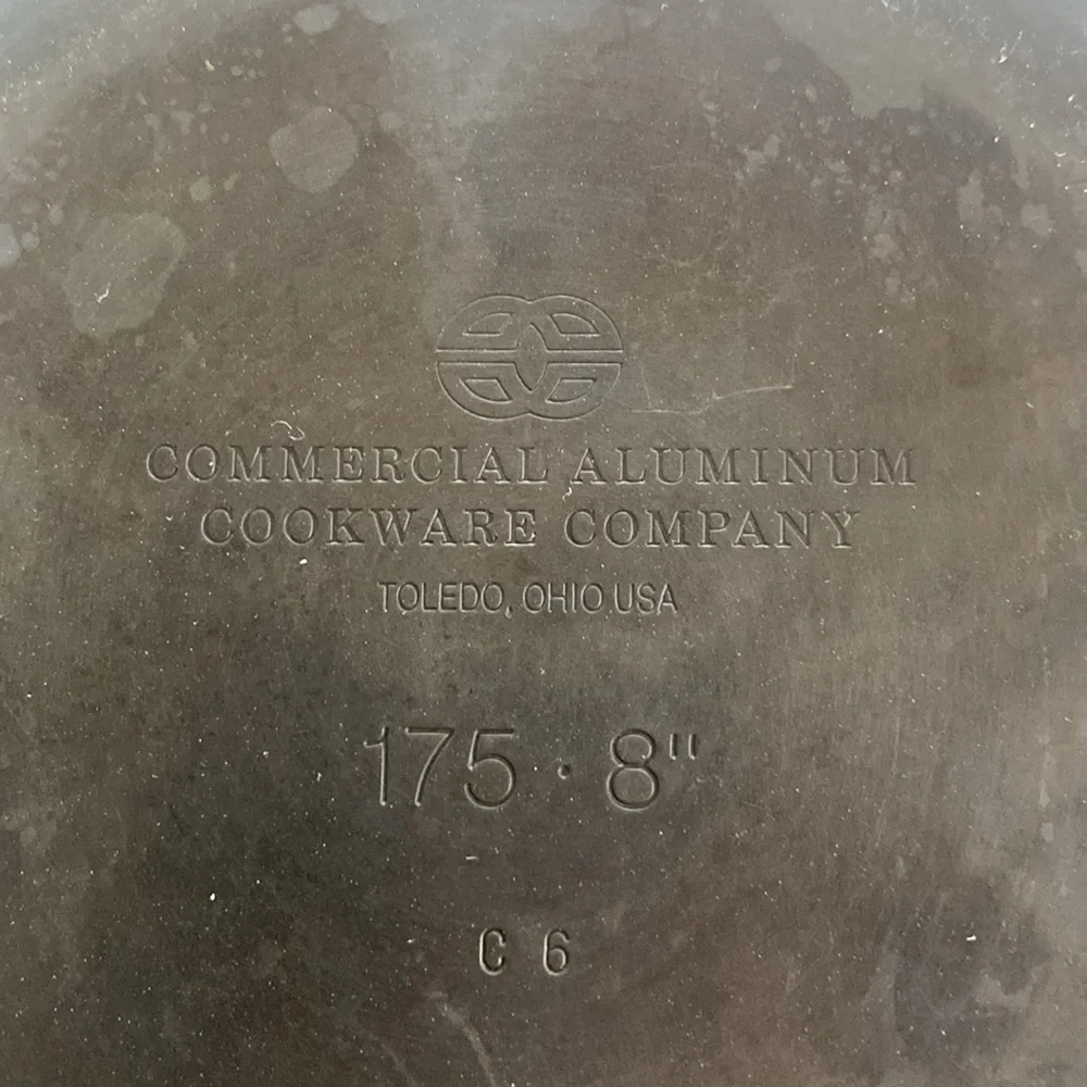 Commercial Aluminum Cookware Co. 8” Wok